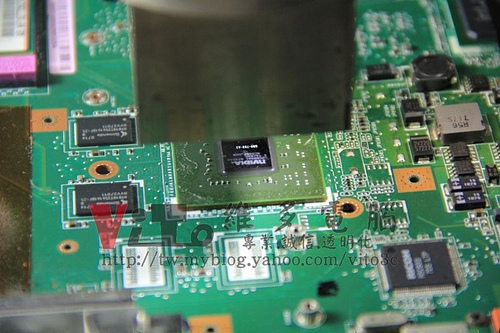 (筆電維修)華碩 ASUS F3SV 多格畫面~畫面六分割~顯卡過熱故障~畫面顯示異常維修實例