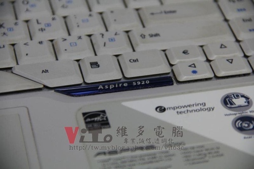 (筆電維修)宏碁 ASPIRE 5920G 畫面異常~反白~顯卡維修實例