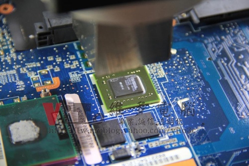 (筆電維修)華碩 ASUS W7SG 顯卡9300MG過熱故障~開機花屏或無畫面~升級溫控型顯卡維修實例