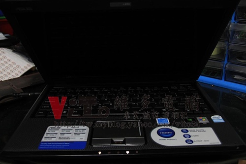 (筆電維修)華碩 ASUS F6S 開機沒畫面~開機沒反應~開機黑屏~外接螢幕正常~9300M G顯卡故障通病維修實例