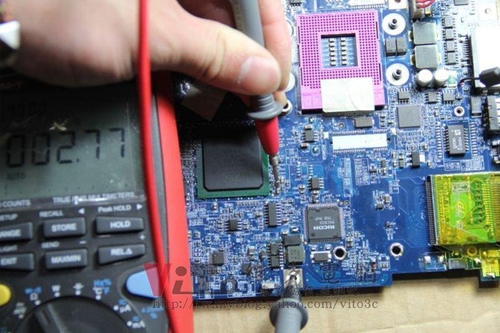 (筆電維修)聯想 LENOVO Y410 不過電~無法開機維修實例(壞很大)