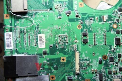 (筆電維修)微星MSI S420 過電不開機~電源燈恆亮維修實例