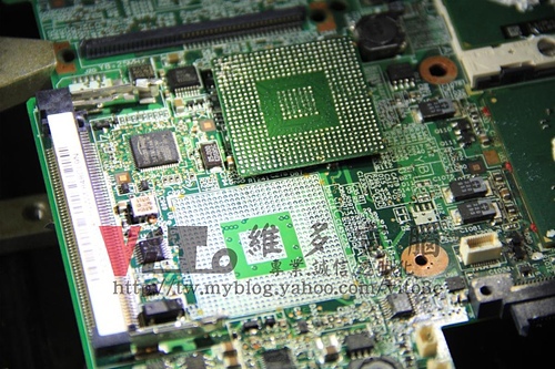 (筆電維修)聯想 IBM T43 開機後停在BIOS畫面~無法開機~南橋故障維修實例