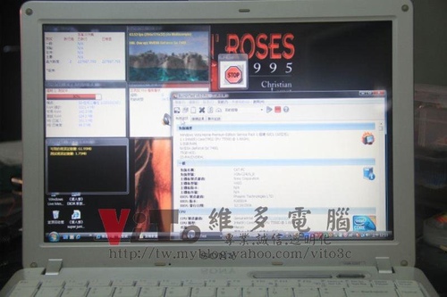 (筆電維修)新力 SONY VAIO VGN-C25T (PCG-6R9P) 開機有背光~但無畫面顯示~顯卡過熱開機黑屏維修實例 (筆電維修)新力 SONY VAIO VGN-C25T (PCG-6R9P) 開機有背光~但無畫面顯示~顯卡過熱開機黑屏維修實例