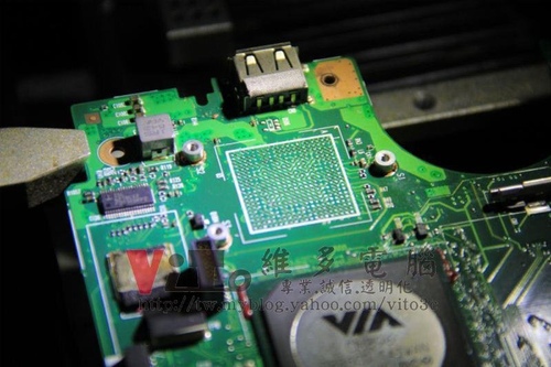 (筆電維修)惠普 HP 2133 開機沒畫面~開機沒反應~CPU空焊導致無法開機為修實例