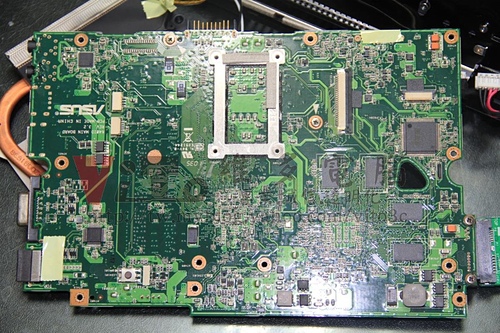 (筆電維修)華碩 ASUS K50I (K50IE) 常常當機死當~藍底白字~不定時關機~主機板供電維修實例