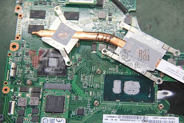LENOVO V310 散熱膏乾掉 失效