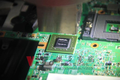 (筆電維修)惠普 HP Pavilion DV2500 (DV2000) NVIDIA顯卡過熱~開機六畫面~顯卡故障通病維修實例