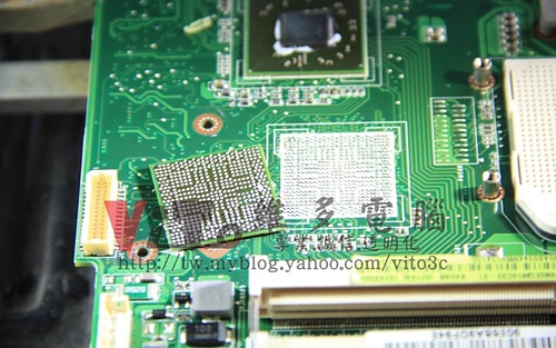 (筆電維修)華碩 ASUS K40AB 開機沒畫面~開機沒反應~開機後風扇狂轉~黑屏無法開機維修實例