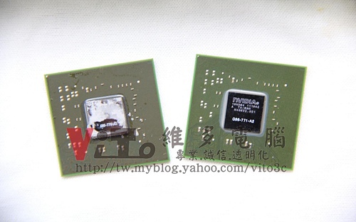(筆電維修)華碩 ASUS V2S 8600M GS顯卡過熱故障~開機沒畫面~開機有背光沒畫面顯示~~顯卡故障通病維修實例