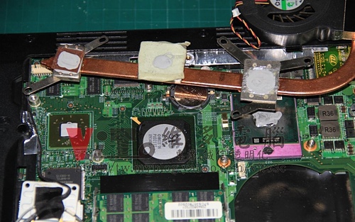 (筆電維修)微星 MSI EX460 開機沒畫面~無法關機~不定時重開機~過熱重開機維修實例