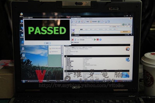 (筆電維修)宏碁 ACER ASPIRE 5583WXMi 開機後有背光~沒畫面顯示~顯卡GO7300故障維修實例