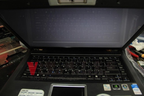 (筆電維修)華碩 ASUS F3S (F3SV) 顯卡8600M GT故障~開機沒畫面~無法開機維修實例
