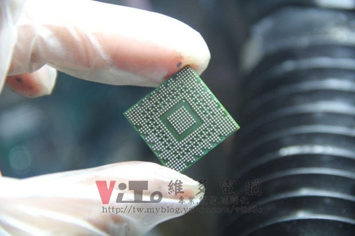 (主機板維修)技嘉 M61SME-S2 開機有運轉~但沒畫面~無法開機維修實例