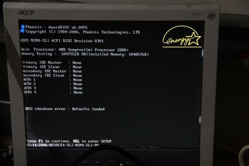 (主機板維修)華碩 ASUS M2N4-SLI 無法開機維修實例
