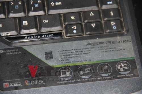 (筆電維修)宏碁 ACER ASPIRE 4730Z (4730ZG) 開機有背光~沒畫面顯示~開機沒動作~無法開機維修實例