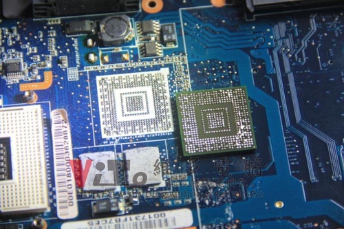 (筆電維修)華碩 ASUS W7J 開機有聲無影~NVIDIA GO7400過熱故障通病維修實例