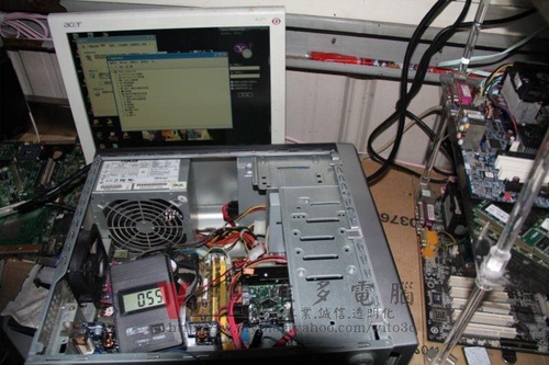(主機板維修)華碩 ASUS 品牌套裝電腦 獨顯翼龍二代 開機斷電維修