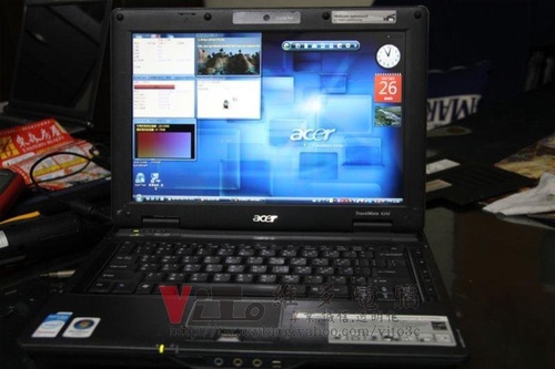 (筆電維修)宏碁ACER TravelMate6292 常常藍底白字維修