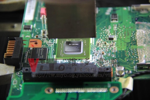 (筆電維修)華碩 ASUS F6S 9300M G顯卡過熱當機~顯卡故障通病~顯卡升級維修實例