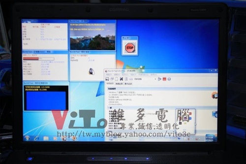 (筆電維修)惠普 COMPAQ V3700(V3903TX) 開機有背光沒畫面顯示~8400顯卡故障無法開機維修實例
