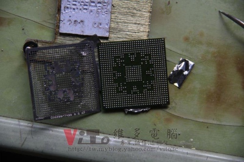 (顯卡維修)微星MSI 8500GT + 麗台 6600GT破圖維修