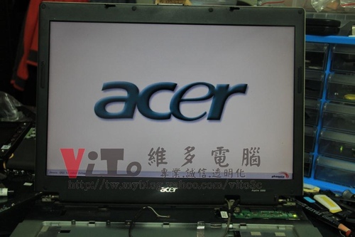 (筆電維修)宏碁 ACER ASPIRE 5003WLCi 熱當機~畫面停住~不定時當機維修實例