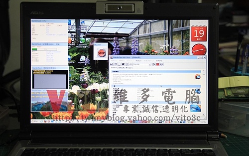 (筆電維修)華碩 ASUS F8SV 獨立顯卡故障通病~畫面顯示異常~花屏破圖條紋~無法進作業系統維修實例