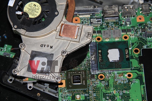 (筆電維修)惠普 HP Pavilion DV2000 (DV2141TX) 開機一長兩短聲~顯卡故障警示~開機沒有畫面顯示~顯卡故障通病維修實例