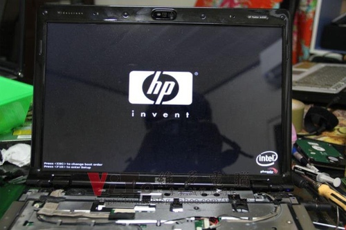 (筆電維修)惠普 HP DV2000 開機一長兩短B聲~顯卡故障維修實例