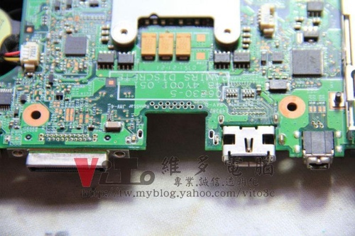 (筆電維修)惠普 COMPAQ Presario v3700(V3706TX) 有線網路接座故障換修實例