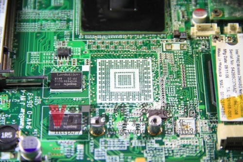 (筆電維修)宏碁 ACER ASPIRE5580 不過電不開機~電源號閃爍~按開機鍵無反應~無法開機維修實例