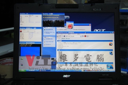 (筆電維修)宏碁 ACER ASPIRE 5580 開機沒畫面~開機背光有亮沒畫面顯示~NVIDIA顯卡故障通病維修實例