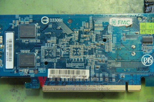 (顯卡維修)技嘉GV-NX73G256D-RH顯卡破圖維修