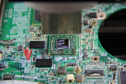(筆電維修)精英 G420 ATI X1300顯卡故障無法開機~開機沒畫面顯示~開機有背光沒畫面維修實例