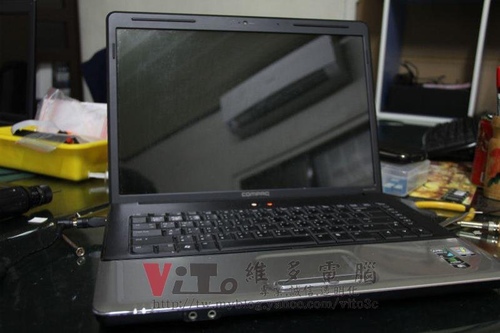 (筆電維修)康柏 HP COMPAQ CQ50 開機嗶聲無法開機(一長兩短)
