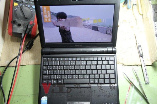(筆電維修)華碩 ASUS Eee PC 900 不過電不開機~插電沒反應維修實例