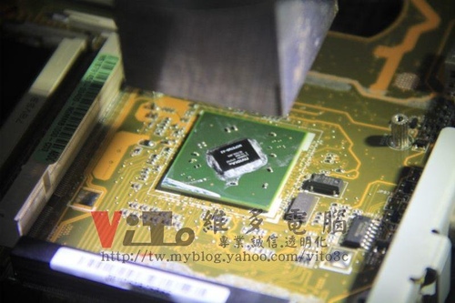 (筆電維修)華碩 ASUS A8D (A8DC) 有開機聲沒畫面顯示~一直重新開機維修實例