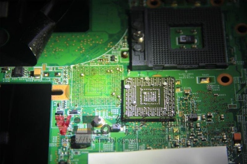 (筆電維修)惠普 HP Pavilion DV2500 (DV2000) NVIDIA顯卡過熱~開機六畫面~顯卡故障通病維修實例