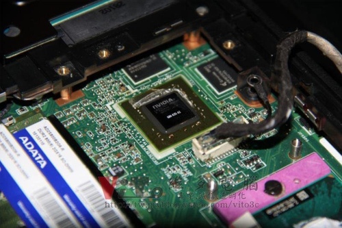 (筆電維修)華碩 ASUS F6S 9300M 顯卡獨顯破圖維修實例