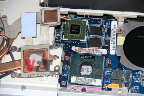 (筆電維修)華碩 ASUS W7SG 顯卡9300MG過熱故障~開機花屏或無畫面~升級溫控型顯卡維修實例
