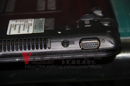 (筆電維修)華碩 ASUS Eee PC 1201N 插座故障~接觸不良~更換電源插座維修實例