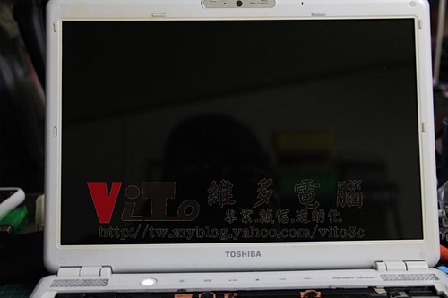 (筆電維修)東芝 TOSHIBA SATELLITE M300 開機沒畫面~多開機幾次可以成功~有時開機斷電~過熱當機維修實例