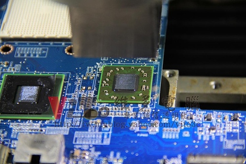 (筆電維修)惠普 COMPAQ CQ40-326AX 開機燈號閃爍警告~無法開機~開機黑屏~北橋故障維修實例