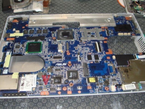 (筆電維修)華碩 ASUS W7S 9300M G顯卡破圖無法開機維修實例