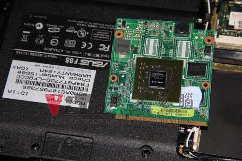(筆電維修)華碩 ASUS F8SG 開機有背光沒畫面~開機有聲音沒畫面~顯卡故障升級實例
