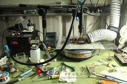(顯卡維修)微星MSI RX2600 PRO開機雪花破圖~執行遊戲熱當機維修
