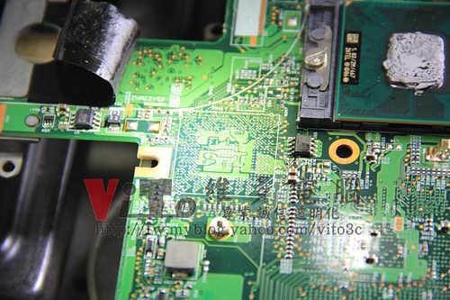 (筆電維修)惠普 HP Pavilion DV2000 (DV2141TX) 開機一長兩短聲~顯卡故障警示~開機沒有畫面顯示~顯卡故障通病維修實例