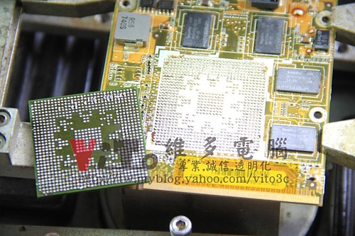 (筆電維修)華碩 ASUS F8SV 顯卡破圖~畫面顯示異常~畫面亂碼顯示~無法進作業系統重開機~顯示卡更換改良型晶片維修實例 (筆電維修)華碩 ASUS F8SV 顯卡破圖~畫面顯示異常~畫面亂碼顯示~無法進作業系統重開機~顯示卡更換改良型晶片維修實例