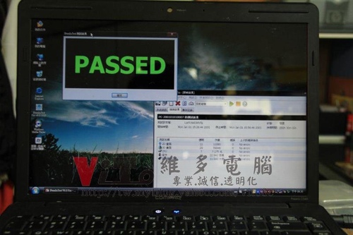 (筆電維修)惠普 COMPAQ Presario CQ40 開機後燈號閃爍~Caps lock與scroll同時閃爍~無法開機維修實例
